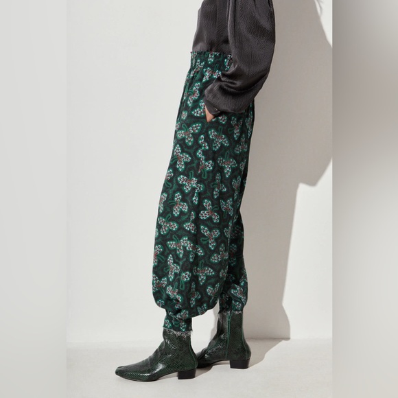 NWT Nile Pant in Dark Green Rachel Comey - Picture 3 of 6